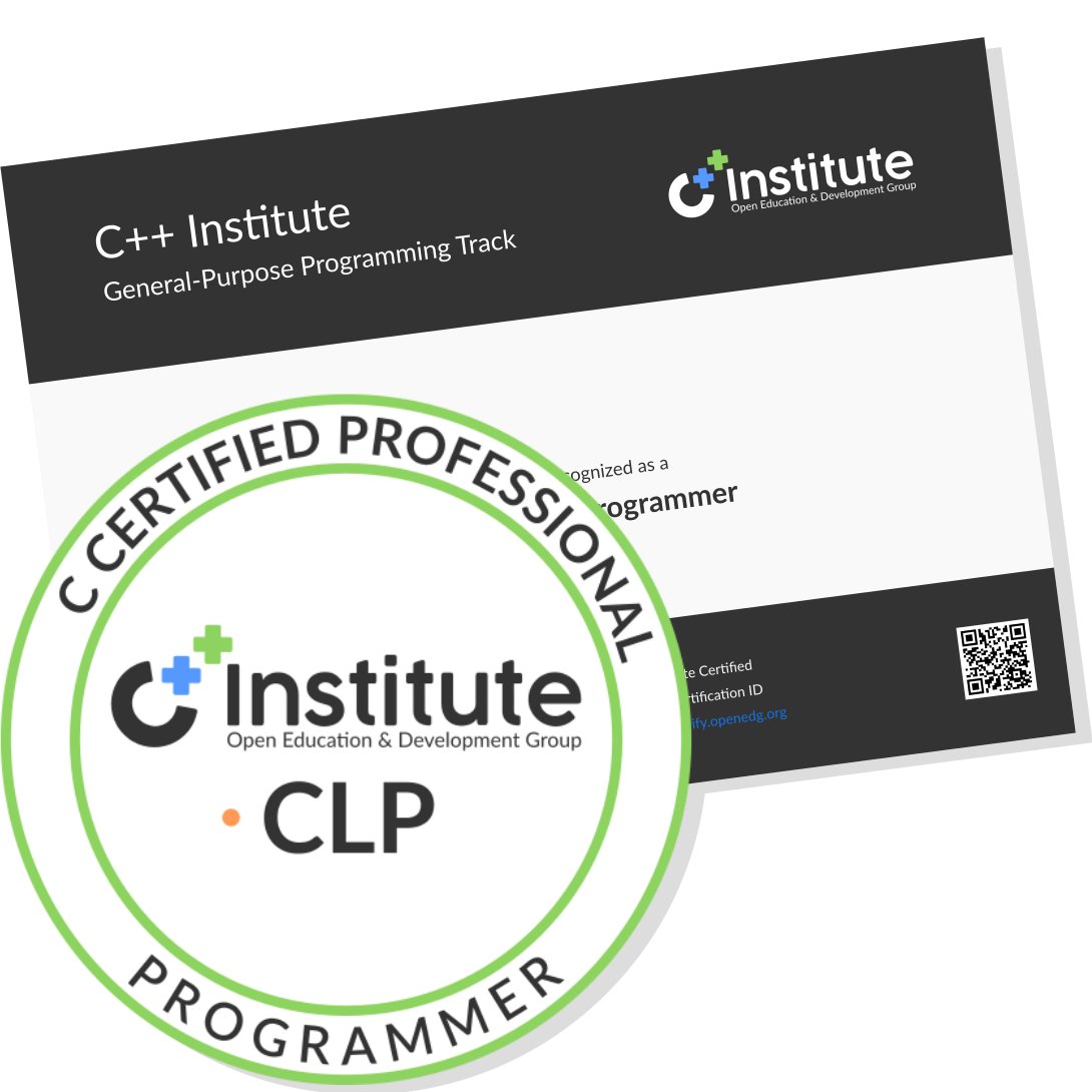 CLP – C Certified Professional Programmer (CLP-12-01)